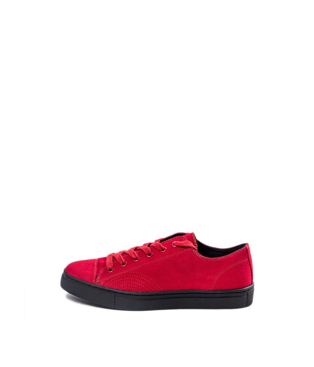 Cotton & Natural Rubber Low Top Sneakers