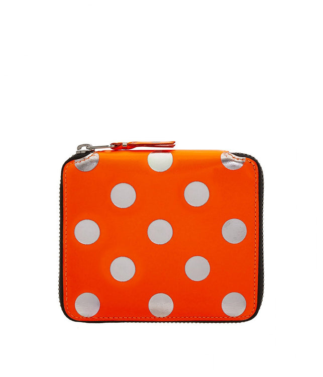 Orange Polka Dot Wallet