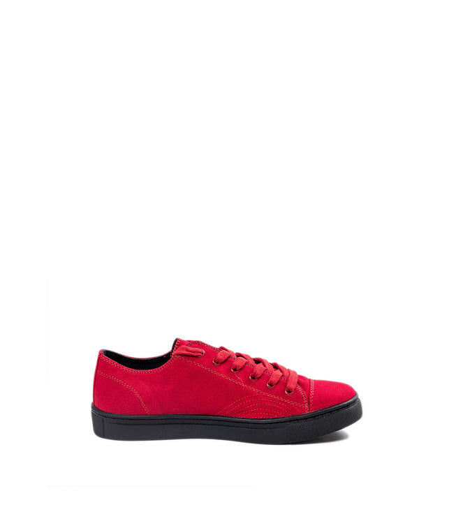 Cotton & Natural Rubber Low Top Sneakers