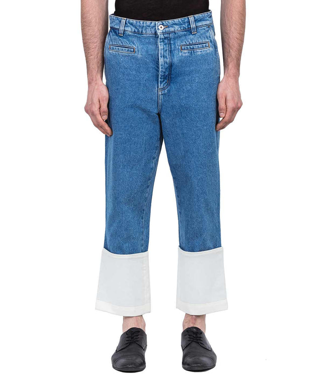 Blue Fisherman Denim Jeans