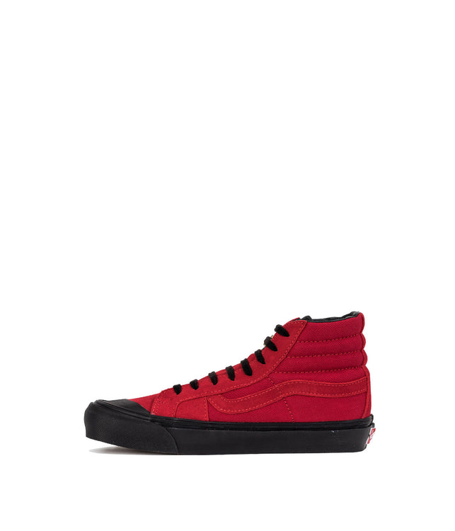 Red OG Style 138 LX High Top Sneakers