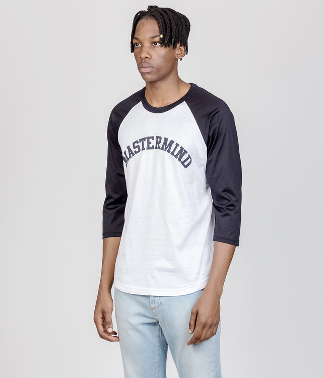 Navy & White mastermind Feat. A-GIRL'S T-shirt