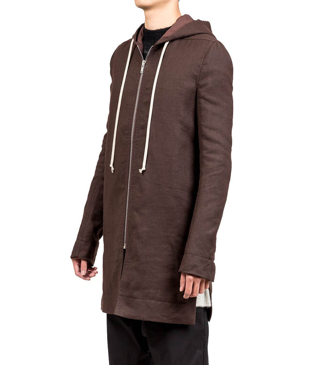 Macassar Long Hoodie Coat