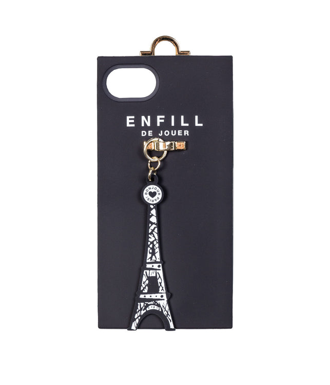 Black Eiffel Tower iPhone 7 Case