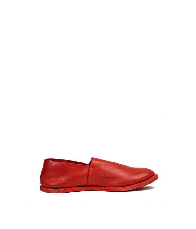 Perforated Calf Leather Slip-on Shoes