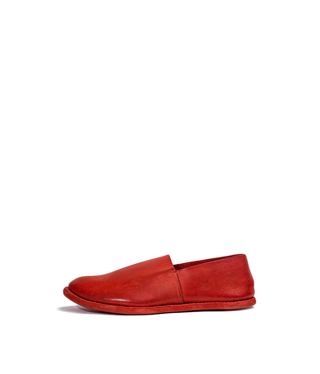 Perforated Calf Leather Slip-on Shoes