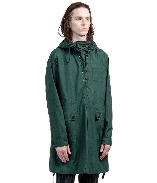 Dark Green Hood Jacket