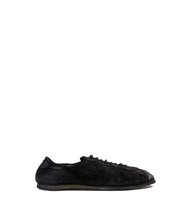 Black Kangaroo Reverse Sneakers