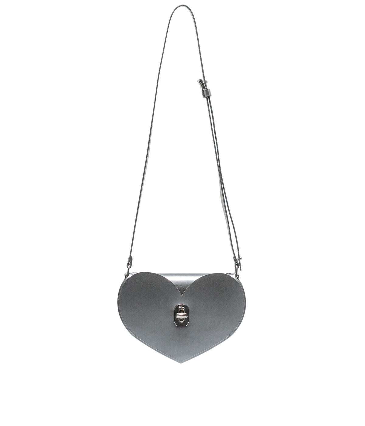 Silver Heart Shoulder Bag