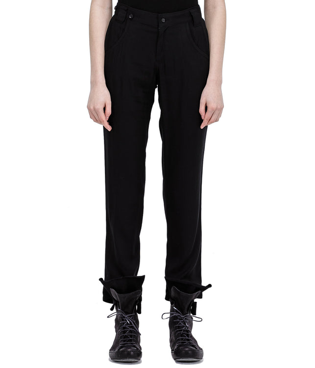 Black Basic Pants