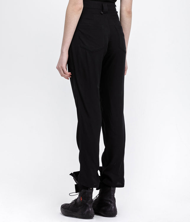 Black Basic Pants