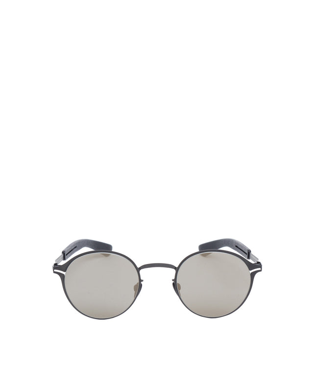 Black Sycamore Round Sunglasses